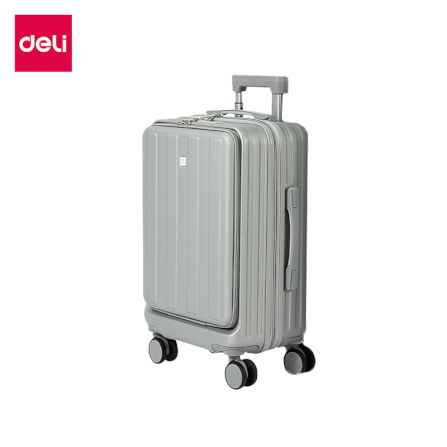 กระเป๋าเดินทางล้อลาก DELI EH1054-SL-24-01 24นิ้ว สีเทา_0
